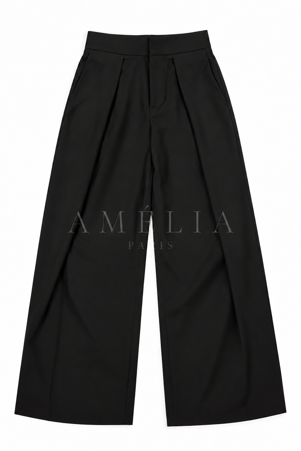 Pantalon barrel noir